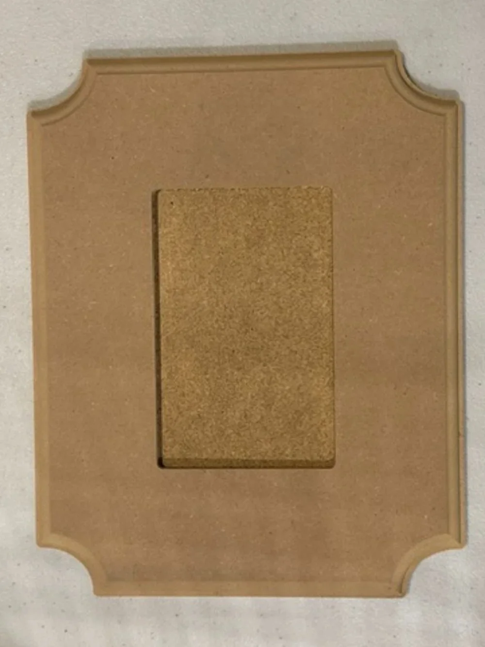 NEW Unfinished Rectangle Decorative MDF Frame 10 3/4